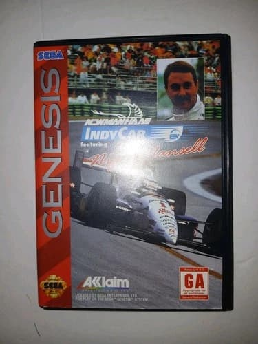 Sega Genesis, Newman Haas IndyCar Featuring Nigel Mansell (Sega Genesis, 1994)