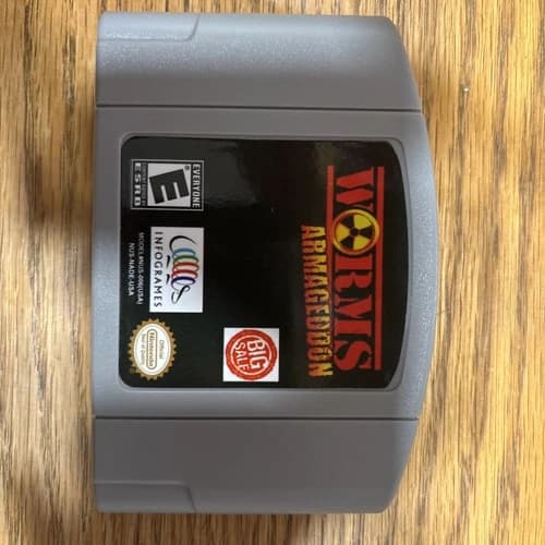 Worms Armageddon (Nintendo 64) N64