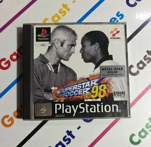 PS1 ISS INTERNATIONAL SUPERSTAR SOCCER PRO 98 ITALIAN PLAYSTATION 1 COMPLETE