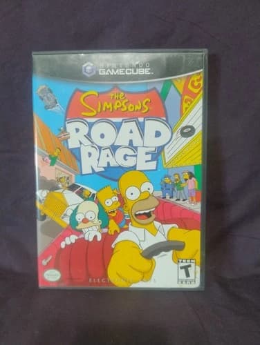 The Simpsons Road Rage CIB Nintendo GameCube- Manual Included