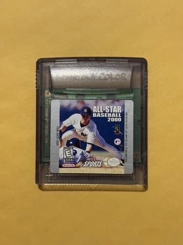 Nintendo Game Boy Color All-Star Baseball 2000 MLB.(Derek Jeter on front)