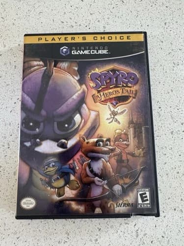 Spyro: A Hero's Tail (Nintendo GameCube, 2004) Complete/CIB Tested Working