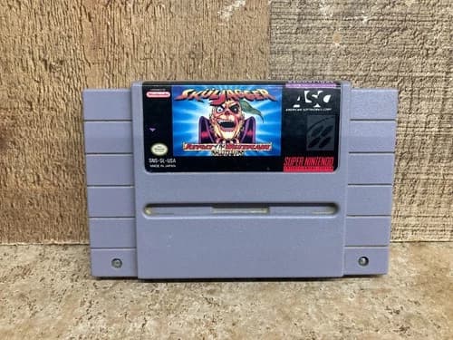 Skuljagger (Super Nintendo Entertainment System, SNES, 1992) Authentic Cartridge