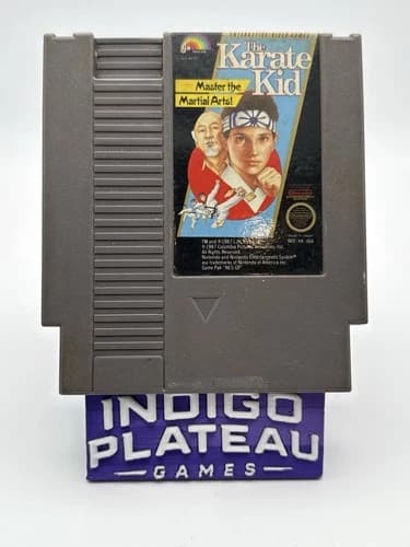 Karate Kid NES Nintendo Game Cartridge 1985 Tested Working Authentic