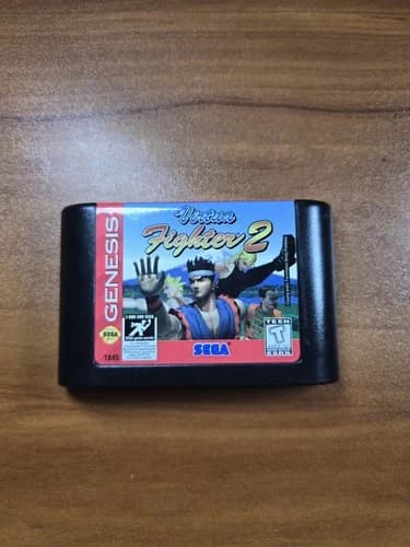 Virtua Fighter 2 (Sega Genesis) - Cartridge Only, Tested, Working