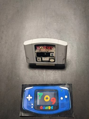 Worms Armageddon (Nintendo 64, 2000) N64 AUTHENTIC