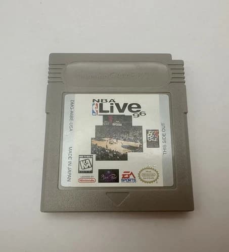 NBA Live 96 Original Nintendo Gameboy Game Cartridge EXCELLENT