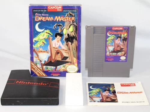 Little Nemo: The Dream Master NES Nintendo Complete CIB Good Condition! Nice!
