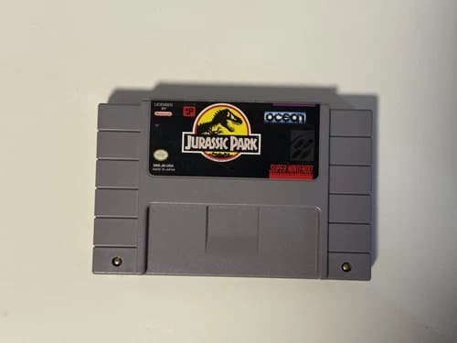 Jurassic Park (Super Nintendo SNES) Cartridge Only TESTED