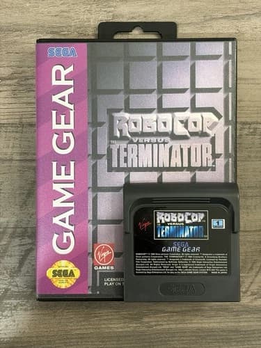 RoboCop vs. The Terminator SEGA Game Gear 93 Tested Authentic See Desc Fast Ship