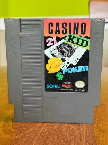 Casino Kid (Nintendo Entertainment System, 1989) Cartridge Only TESTED WORKS