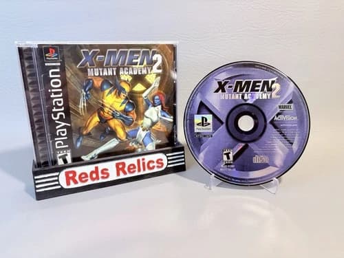 X-Men: Mutant Academy 2 (Sony PlayStation 1, 2001) PS1 Complete