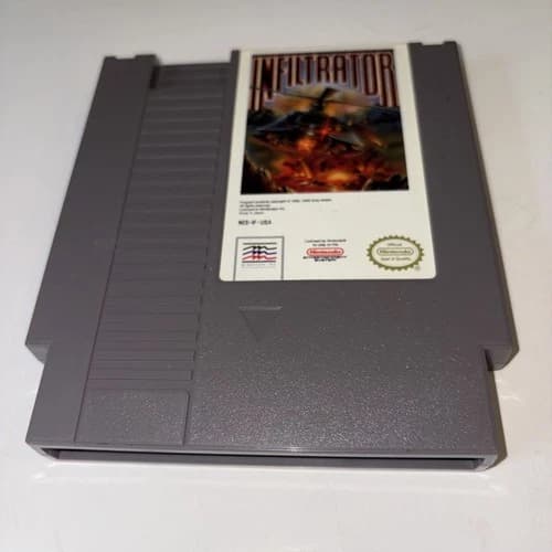 Infiltrator Nintendo Entertainment System, 1990 NES - Tested