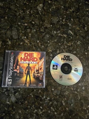 Die Hard Trilogy 2: Viva Las Vegas Sony PlayStation 1 PS1 CIB Complete In Box!