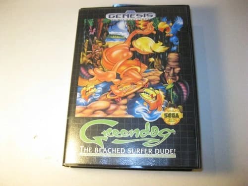 Greendog The Beach Surfer Dude! Sega Genesis complete