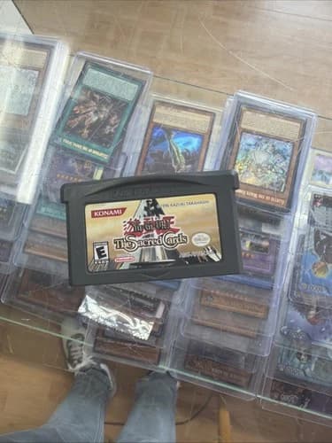 Yu-Gi-Oh The Sacred Cards (Nintendo Game Boy Advance, 2003) Game Cartridge Only