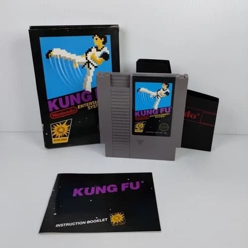 Kung Fu (NES Nintendo) CIB - Tested - Authentic - Free Shipping