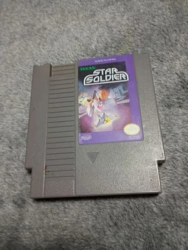 Star Soldier Nintendo Nes Tested Authentic