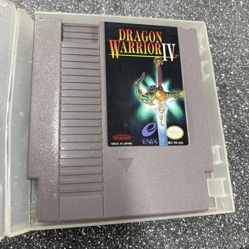 Dragon Warrior 4 NES Original Game