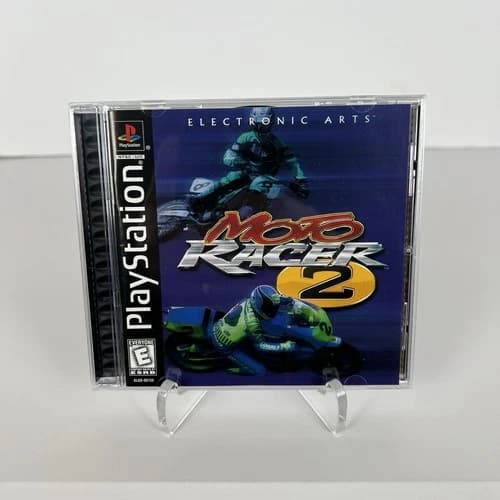 Moto Racer 2 (Sony PlayStation 1, 1998) PS1 Complete CIB W/ Reg Card