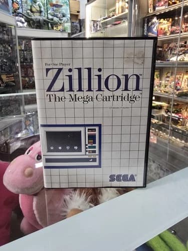 Zillion (Sega Master System SMS) CIB Complete Tested Works Mega Cartridge