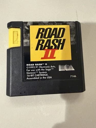 Road Rash (Sega Genesis, 1992) - Tested Working - Cart Only