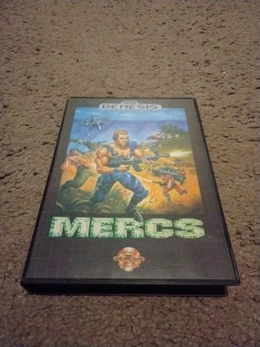 Mercs W/Reg Card (Sega Genesis, 1991)