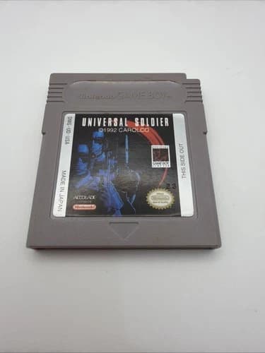 Universal Soldier - Nintendo Game Boy - Cleaned & tested RARE