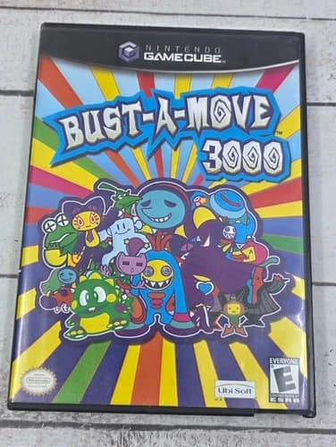 Bust-A-Move 3000 (Nintendo GameCube, 2003) Authentic CIB Tested & Working,
