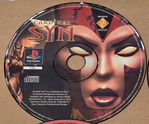 Cardinal Syn PS1 Sony PlayStation 1 Game Disc Only Perfect Working Order