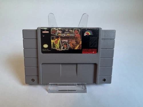 WWF Super WrestleMania (Nintendo SNES) Authentic Cart Only Tested Working