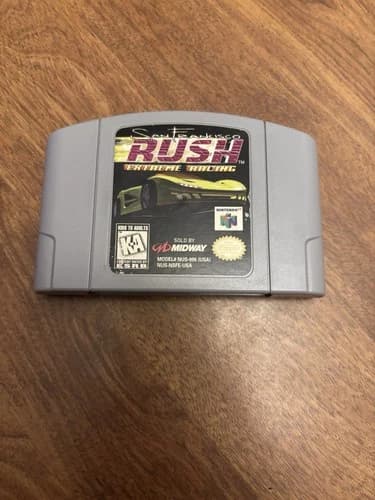 San Francisco Rush: Extreme Racing (Nintendo 64, 1997) Authentic N64