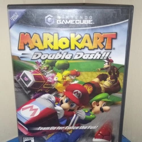Mario Kart: Double Dash!! (Nintendo GameCube, 2003) Authentic - Tested & Works