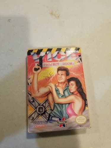 Vice Project Doom CIB Nes Nintendo All Inserts