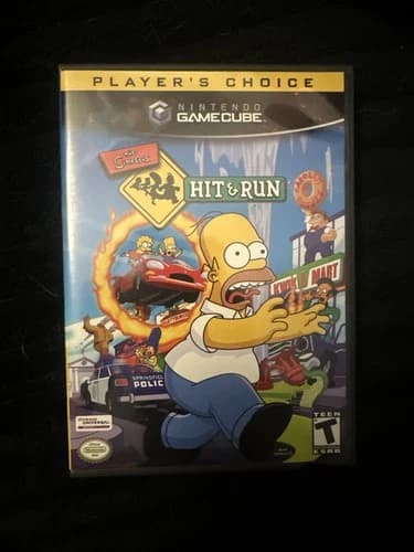 The Simpsons Hit And Run Nintendo GameCube CIB Tested