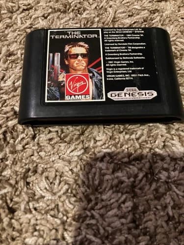 The Terminator (Sega Genesis, 1991) Cartrige only - TESTED