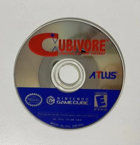 Cubivore Survival of the Fittest Nintendo GameCube |(Tested)