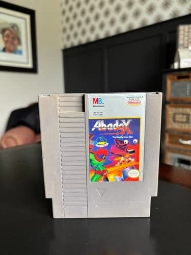Abadox: The Deadly Inner War Nintendo NES Video Game Cartridge