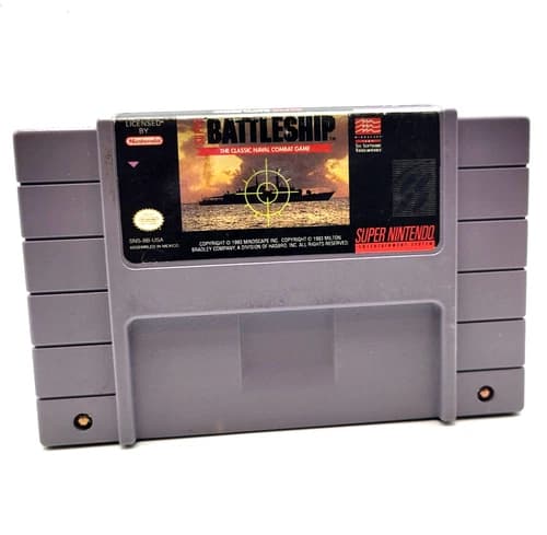 SNES Super Battleship (Super Nintendo SNES) Cart Only - Fast Shipping