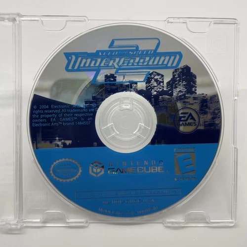 Need for Speed: Underground 2 (Nintendo GameCube, 2004) DISC ONLY