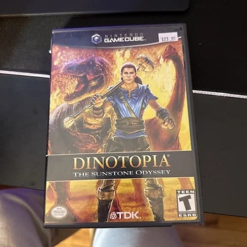 Dinotopia: The Sunstone Odyssey (Nintendo GameCube, 2003) COMPLETE TESTED