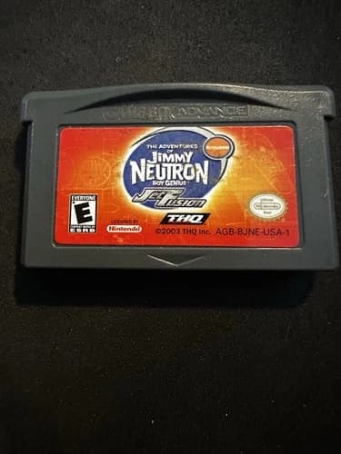Jimmy Neutron: Jet Fusion (Gameboy Advance GBA) CLEANED & TESTED