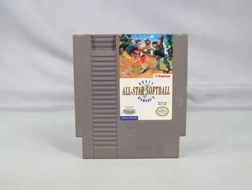 Dusty Diamond's All-Star Softball Nintendo NES Tested Working