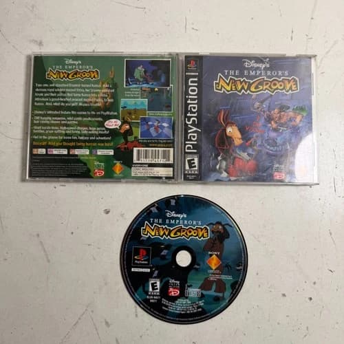 Disney's the Emperor's New Groove (Sony PlayStation 1, 2000) Platform Video Game