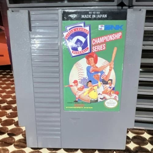 SNK Little League Baseball Championship Series Nintendo NES NTSC-U/C US/Canada