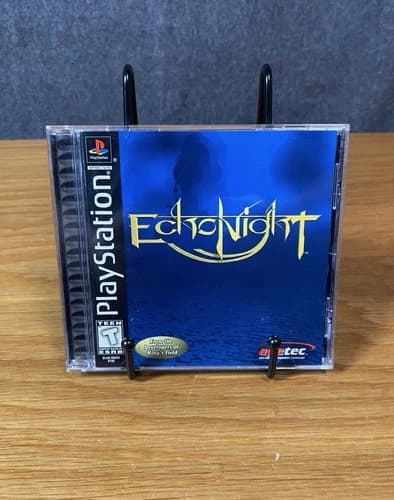 Echo Night (Sony PlayStation 1, 1998) PS1 Black Label - CIB (Pro Resurfaced)