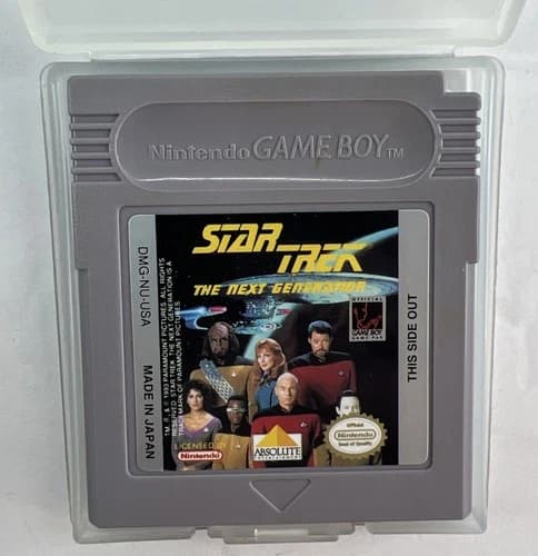 Star Trek: The Next Generation Nintendo Game Boy Cartridge Only Tested