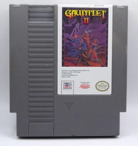 Gauntlet II (Nintendo Entertainment System, 1990)Cleaned & Tested