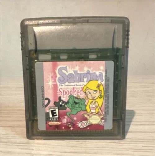 Sabrina: The Animated Series Spooked Nintendo Game Boy Color Series E | Tested