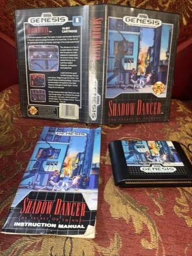 Shadow Dancer: The Secret of Shinobi (1990) Cleaned, Tested, Working!